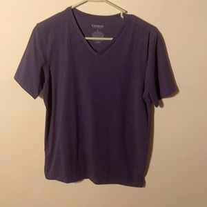 Purple Express V Neck